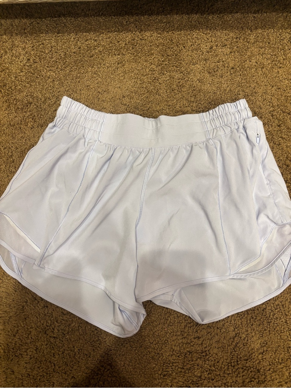 lululemon athletica Light Blue Women's Athletic Shorts